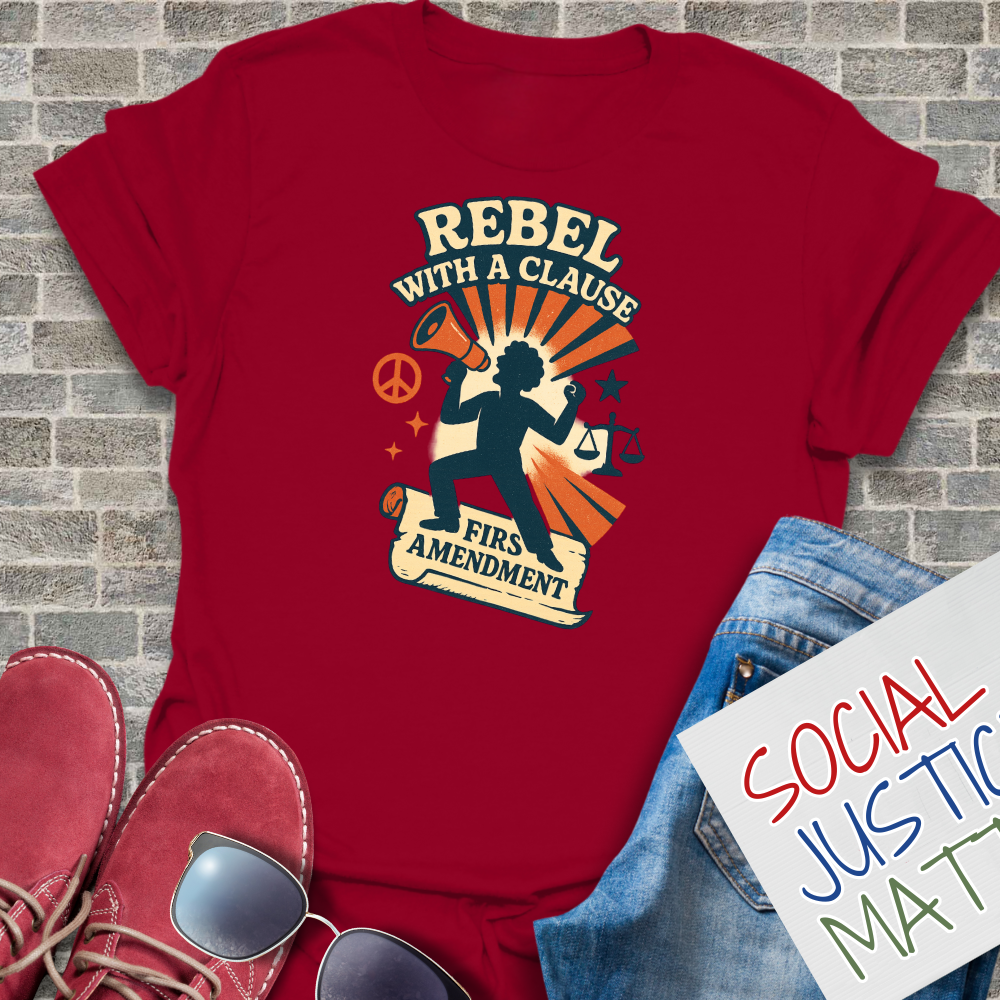 Rebel with a Clause - Unisex T-Shirt