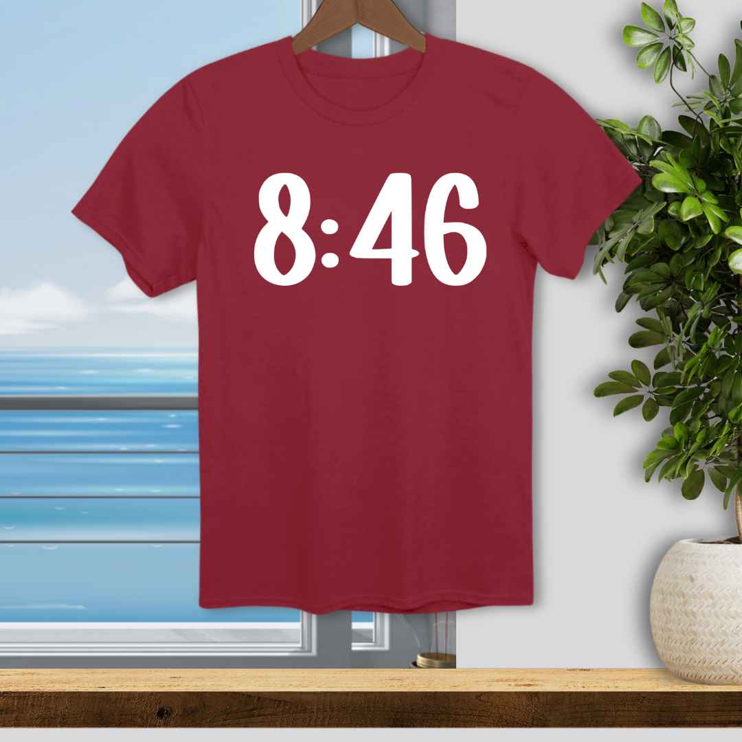 8:46 Minutes; George Floyd - Unisex T-Shirt