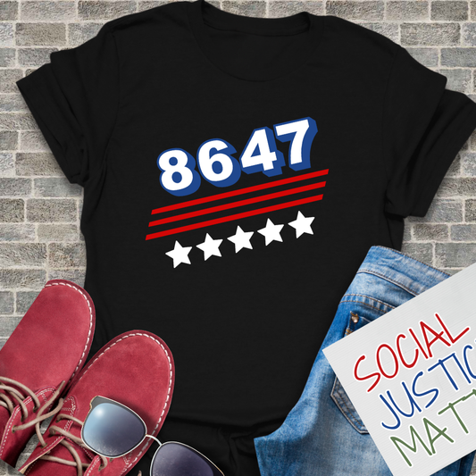 8647: 86 Trump - Unisex T-Shirt