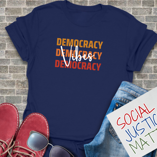 Democracy Vibes - Unisex Softstyle T-Shirt