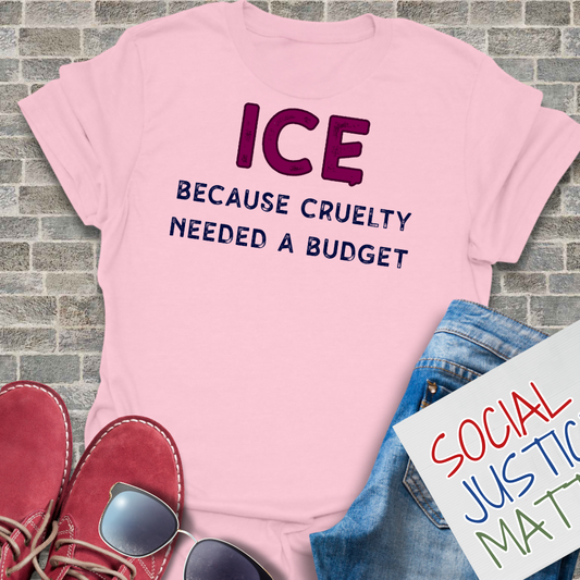 Cruelty Needed a Budget - Soft-Style Unisex T-Shirt