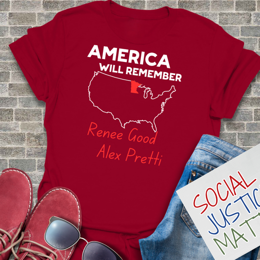 America Will Remember - Soft-Style Unisex T-Shirt