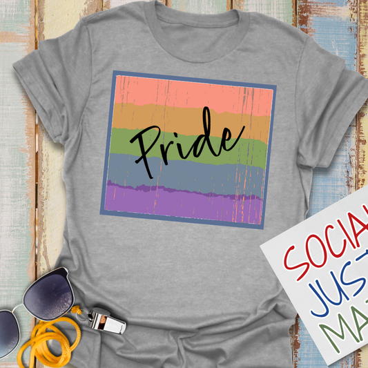 Muted Rainbow Pride 2026 - Unisex Softstyle T-Shirt