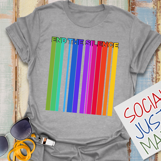 End the Silence - Unisex Softstyle T-Shirt