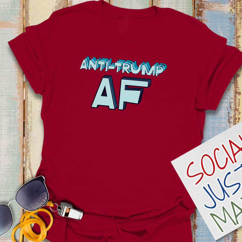 Anti-Trump AF - Unisex Softstyle T-Shirt