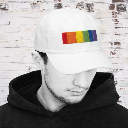 LGBTQ+ Pride - Classic Dad Cap (Embroidery)