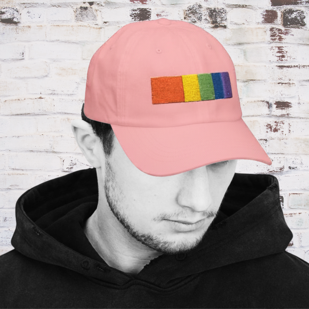 LGBTQ+ Pride - Classic Dad Cap (Embroidery)