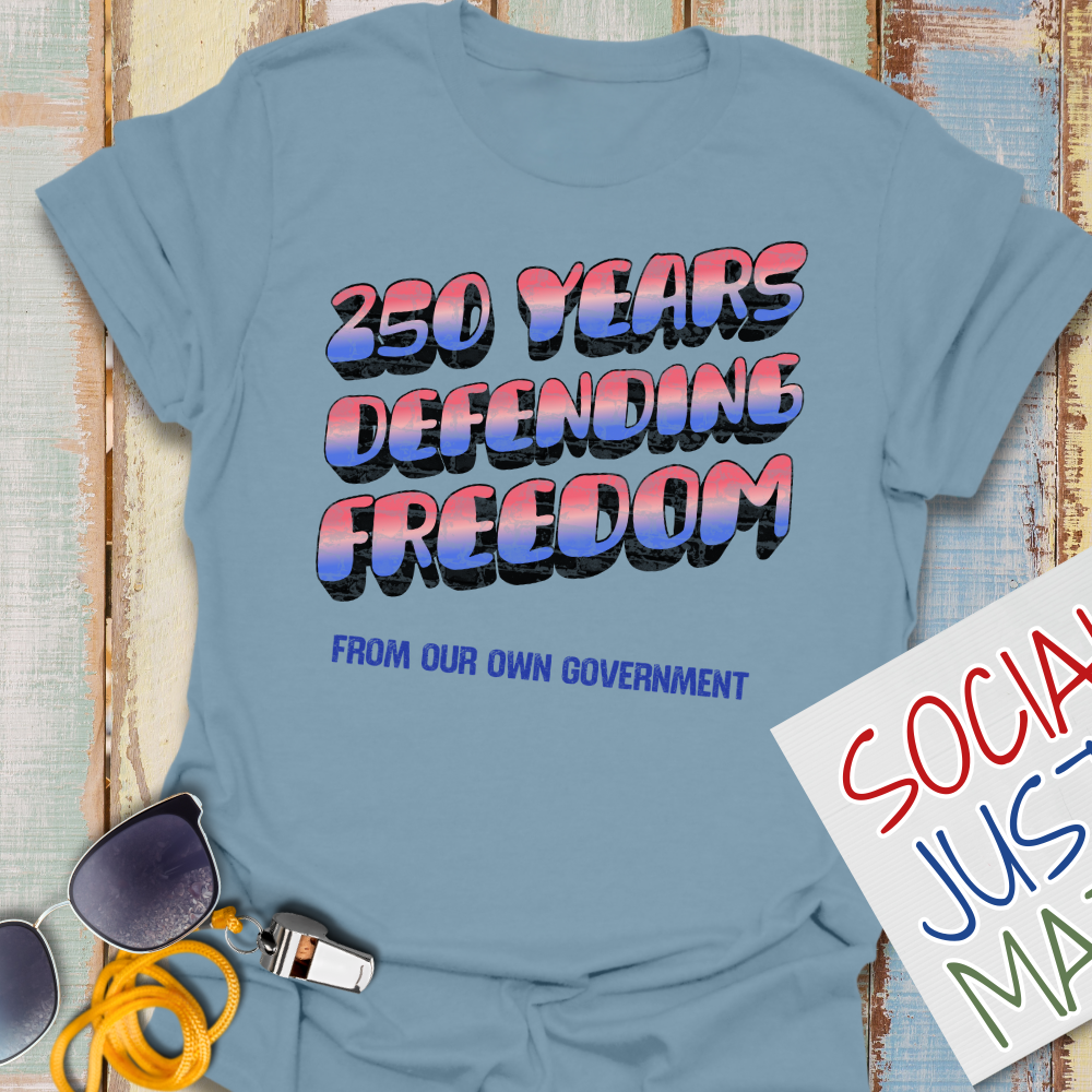 250 Years Defending Freedom - Unisex Softstyle T-Shirt