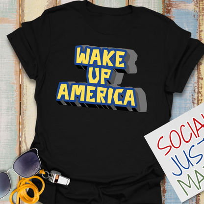 Wake Up America! - Unisex Softstyle T-Shirt