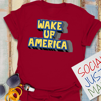 Wake Up America! - Unisex Softstyle T-Shirt