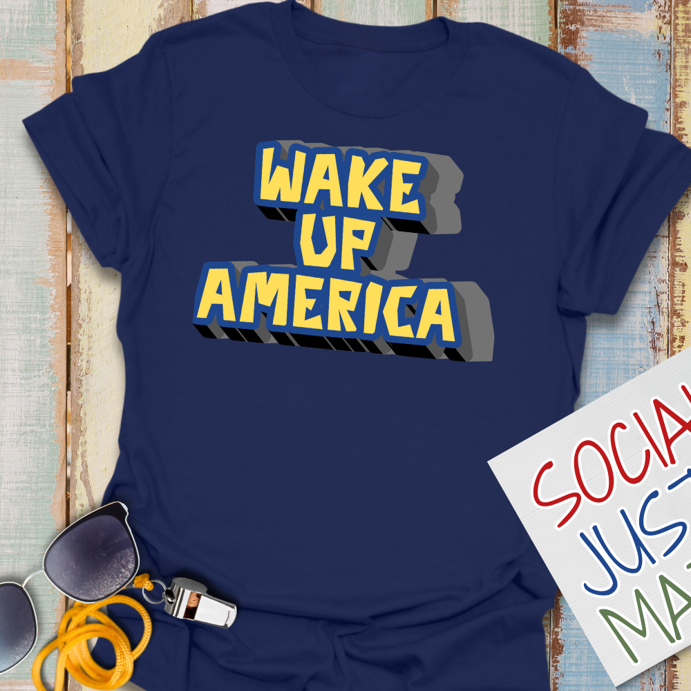 Wake Up America! - Unisex Softstyle T-Shirt