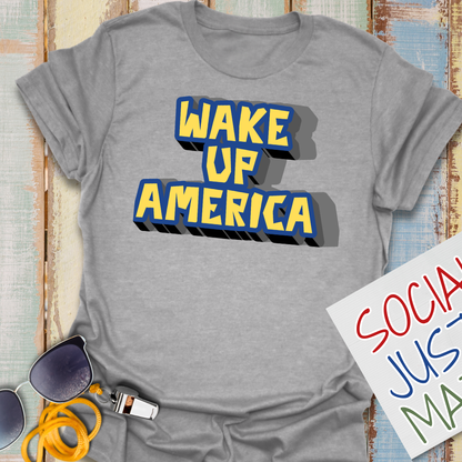 Wake Up America! - Unisex Softstyle T-Shirt