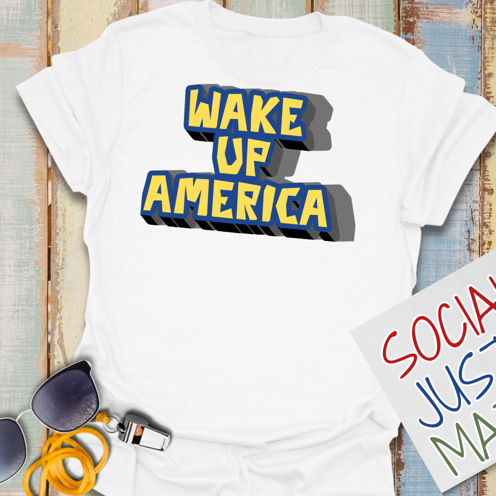 Wake Up America! - Unisex Softstyle T-Shirt