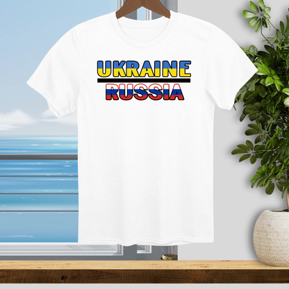 Ukraine Over Russia - Unisex T-Shirt