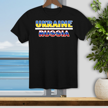 Ukraine Over Russia - Unisex T-Shirt