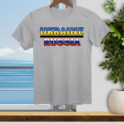 Ukraine Over Russia - Unisex T-Shirt