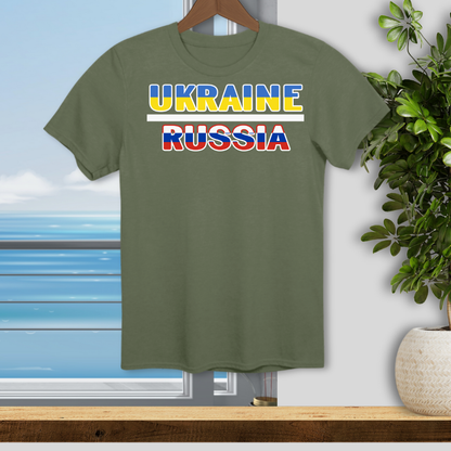 Ukraine Over Russia - Unisex T-Shirt