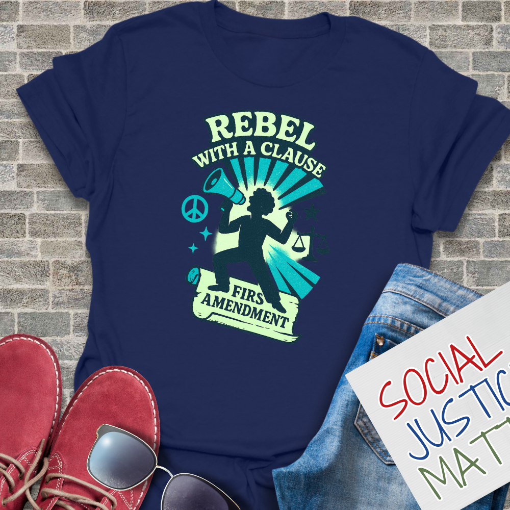 Rebel with a Clause - Unisex T-Shirt