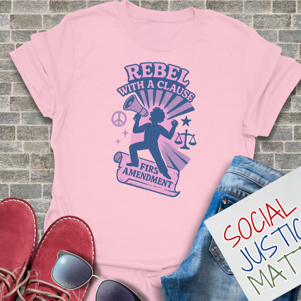 Rebel with a Clause - Unisex T-Shirt