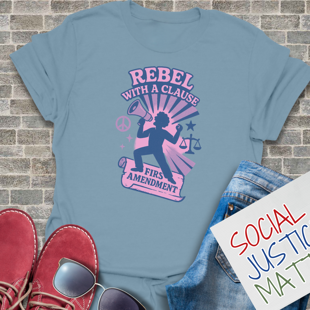 Rebel with a Clause - Unisex T-Shirt