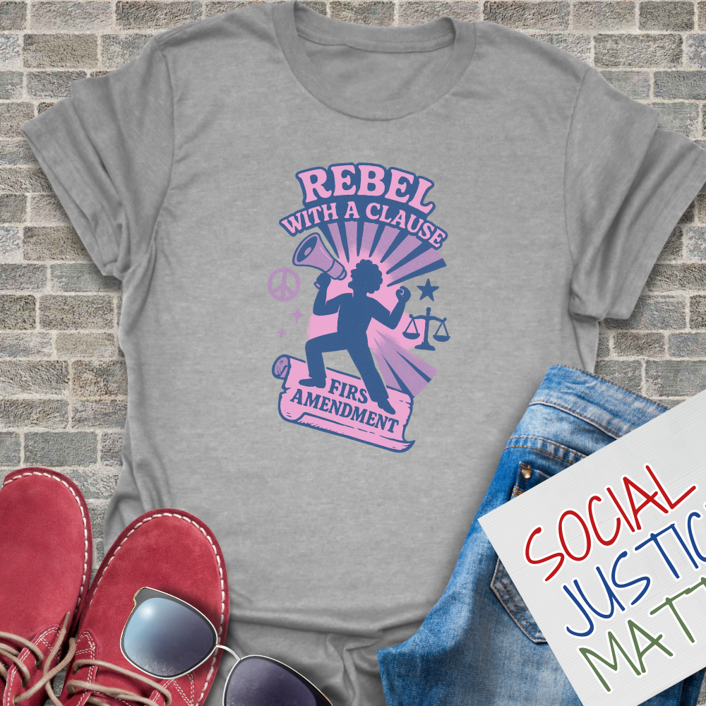 Rebel with a Clause - Unisex T-Shirt