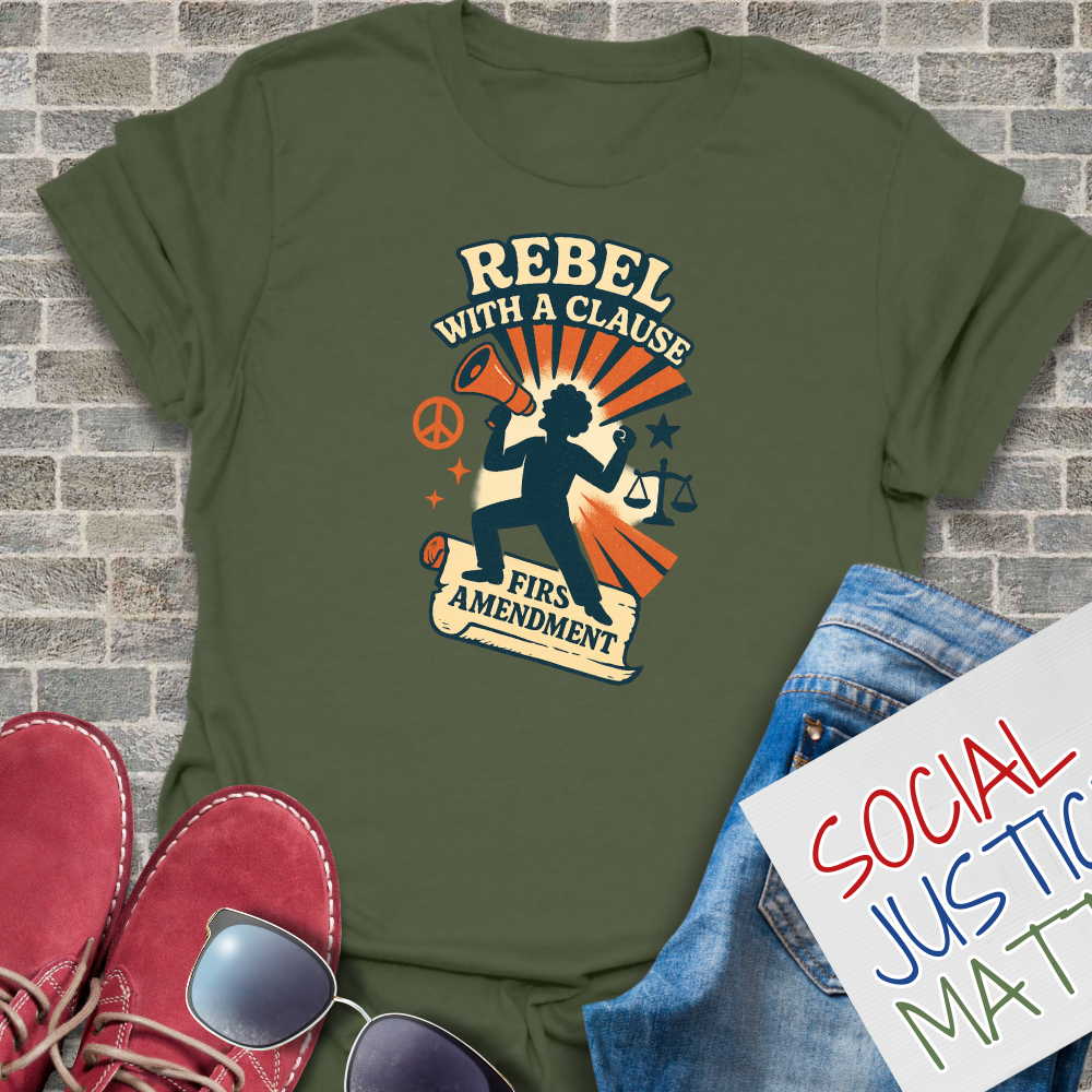Rebel with a Clause - Unisex T-Shirt