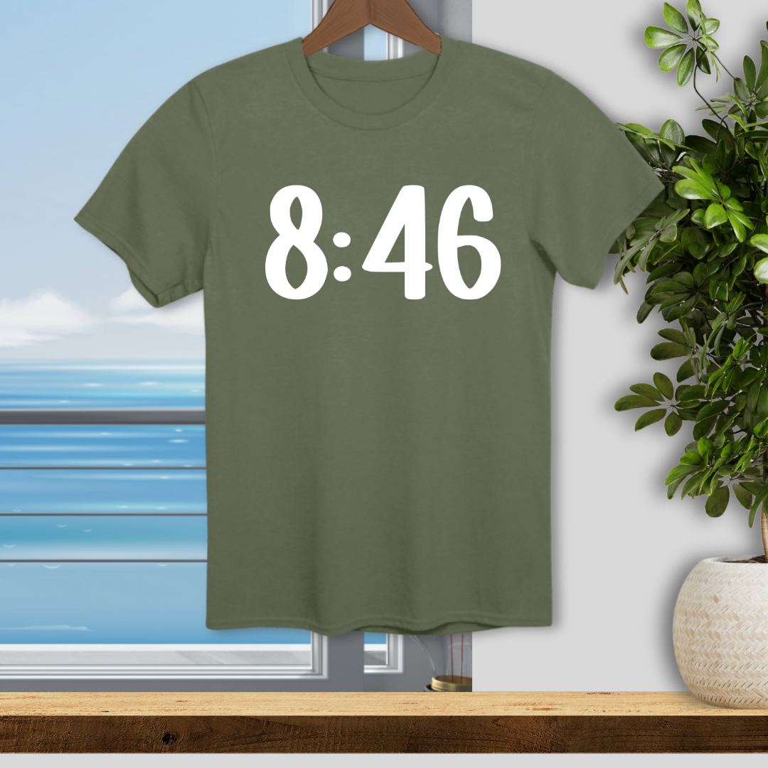 8:46 Minutes; George Floyd - Unisex T-Shirt