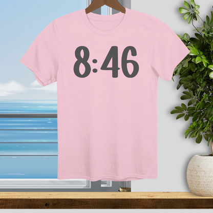 8:46 Minutes; George Floyd - Unisex T-Shirt