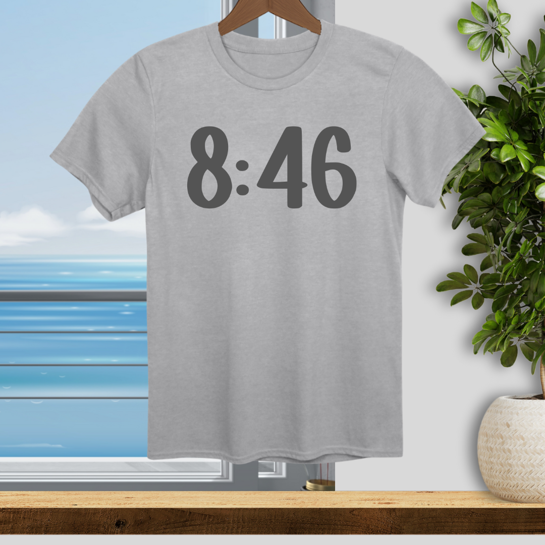 8:46 Minutes; George Floyd - Unisex T-Shirt