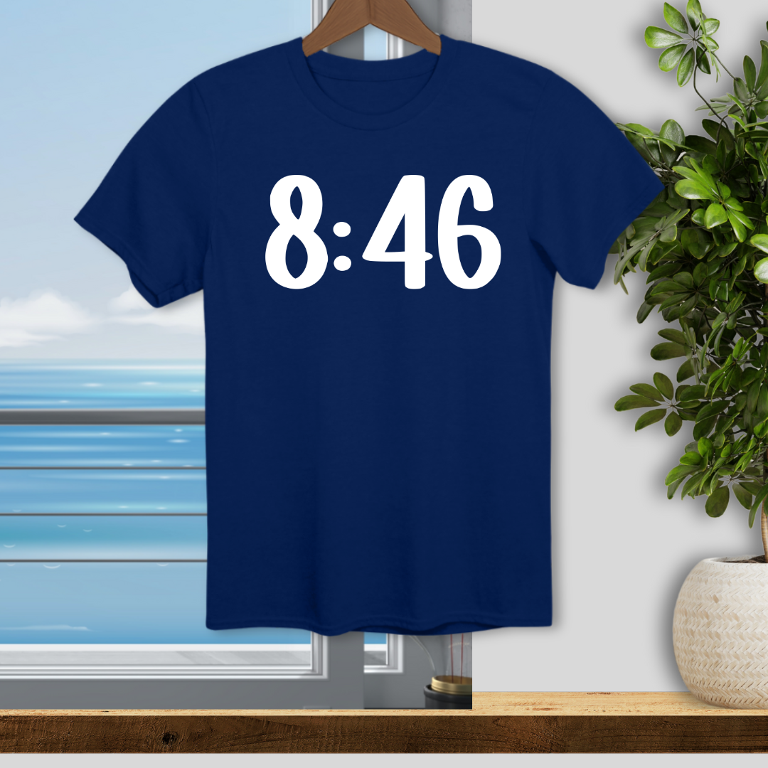 8:46 Minutes; George Floyd - Unisex T-Shirt
