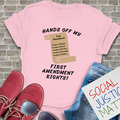 Hands Off My Rights! - Unisex T-Shirt