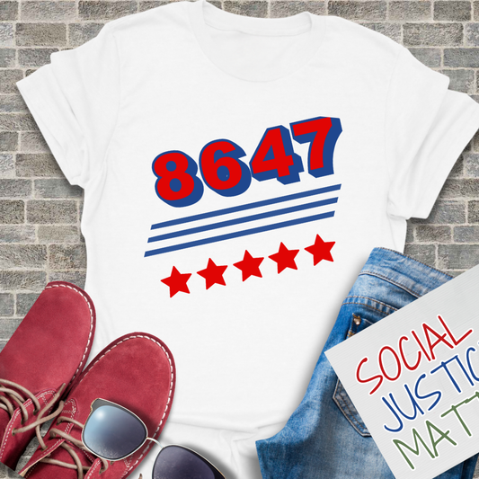 8647: 86 Trump - Unisex T-Shirt