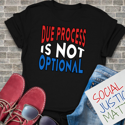 Due Process is not Optional - Unisex T-Shirt