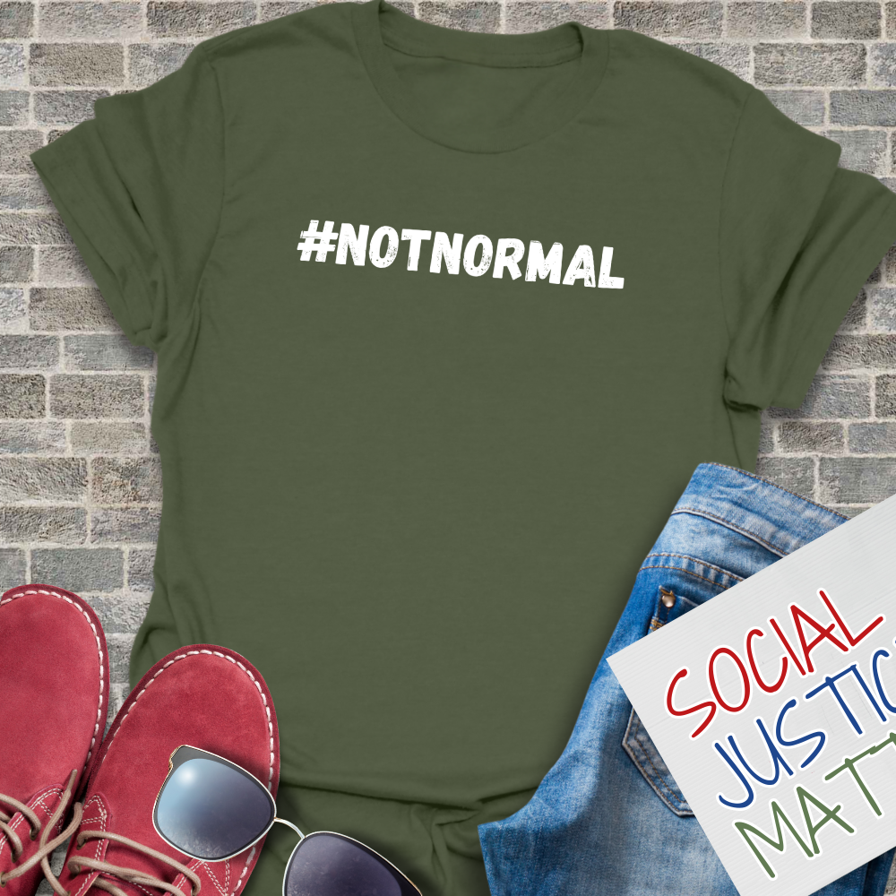#NotNormal - Unisex Softstyle T-Shirt