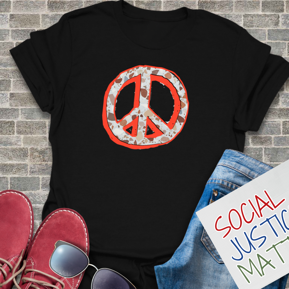 Mosaic Peace pt 2 - Unisex Softstyle T-Shirt