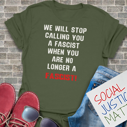 Call You A Fascist - Unisex Softstyle T-Shirt