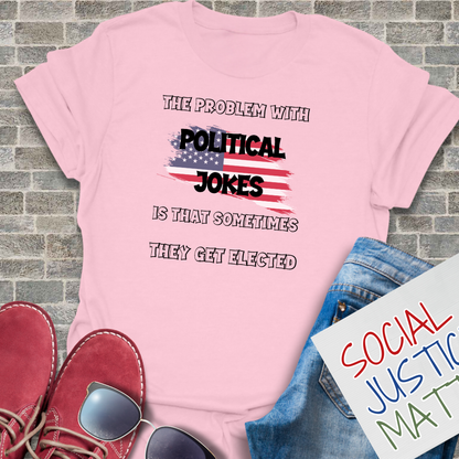 Political Jokes - Unisex Softstyle T-Shirt