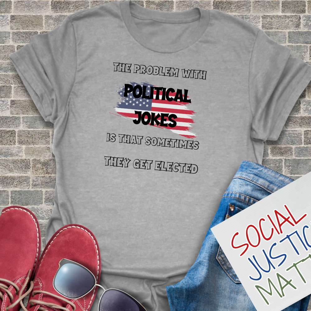 Political Jokes - Unisex Softstyle T-Shirt