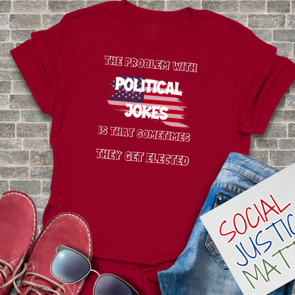 Political Jokes - Unisex Softstyle T-Shirt