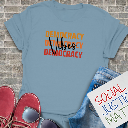Democracy Vibes - Unisex Softstyle T-Shirt