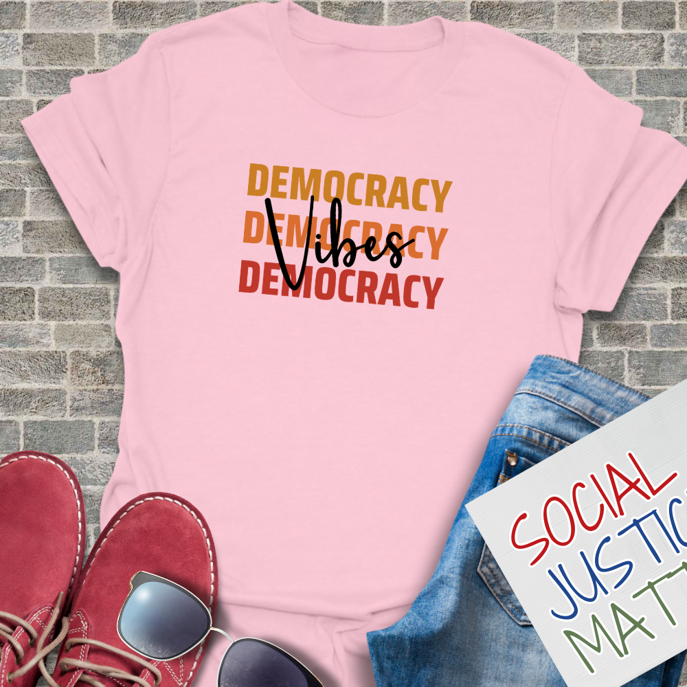 Democracy Vibes - Unisex Softstyle T-Shirt