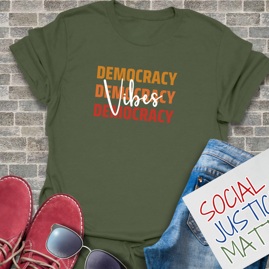 Democracy Vibes - Unisex Softstyle T-Shirt
