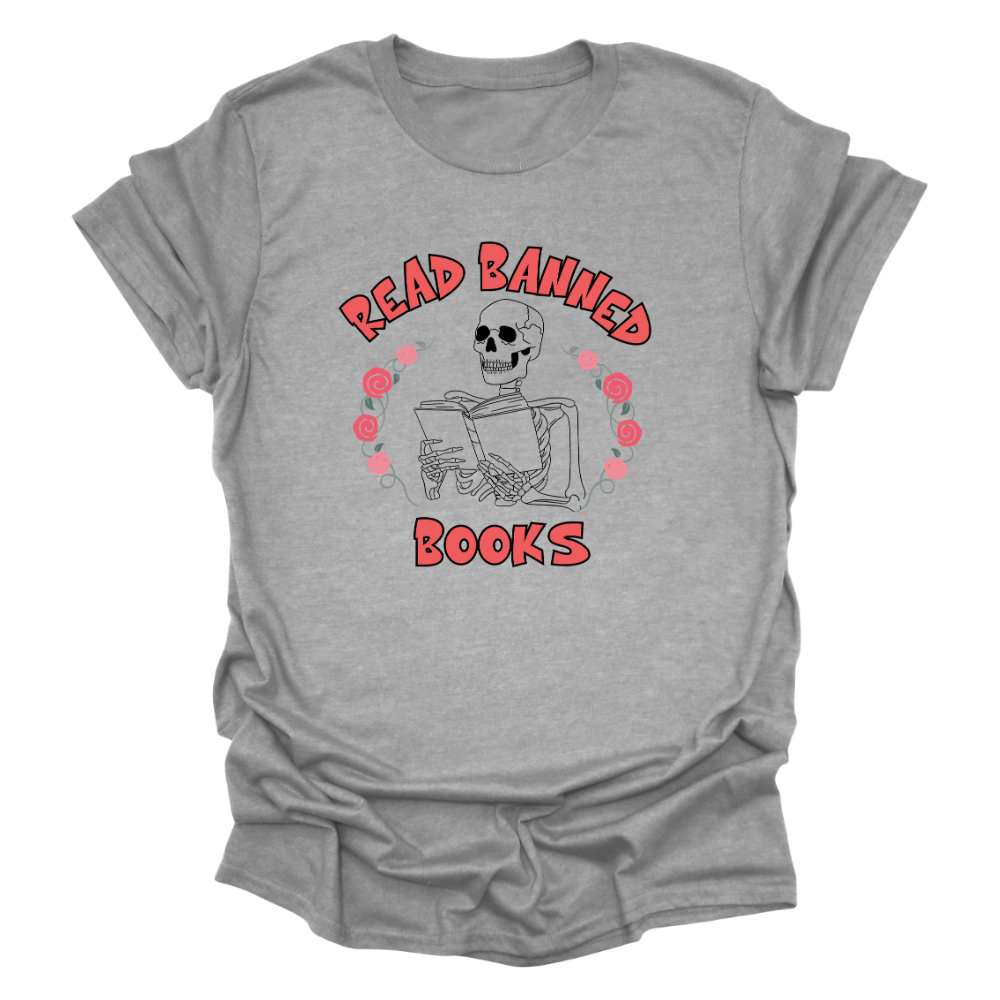 Read Banned Books; Skeleton