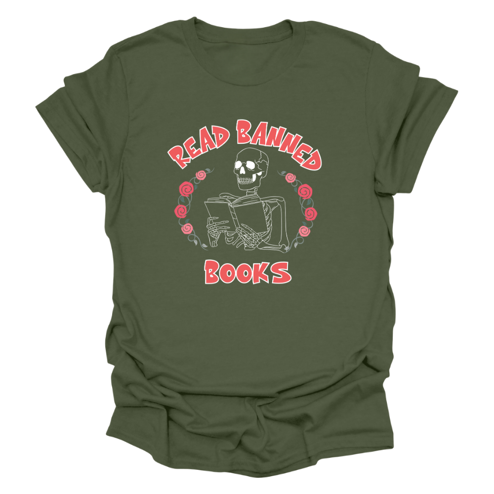 Read Banned Books; Skeleton