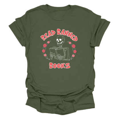 Read Banned Books; Skeleton