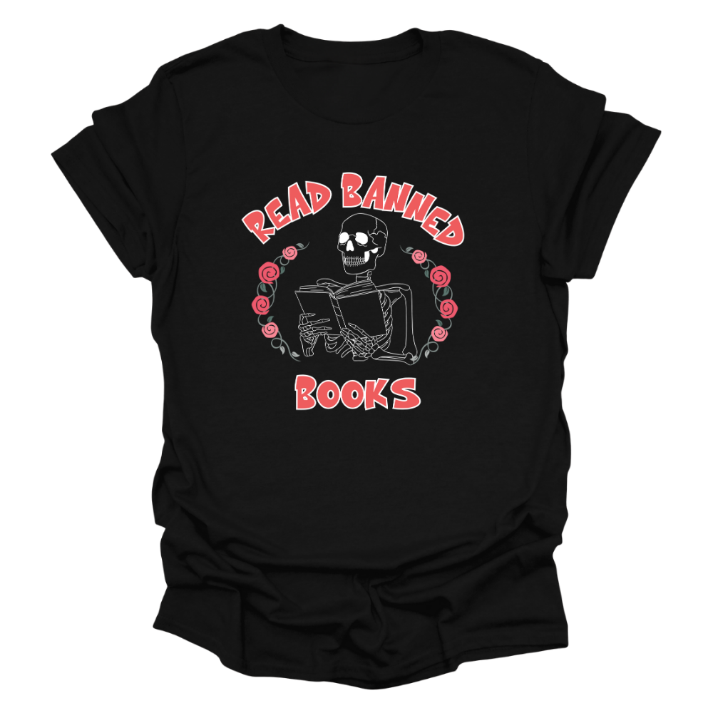 Read Banned Books; Skeleton