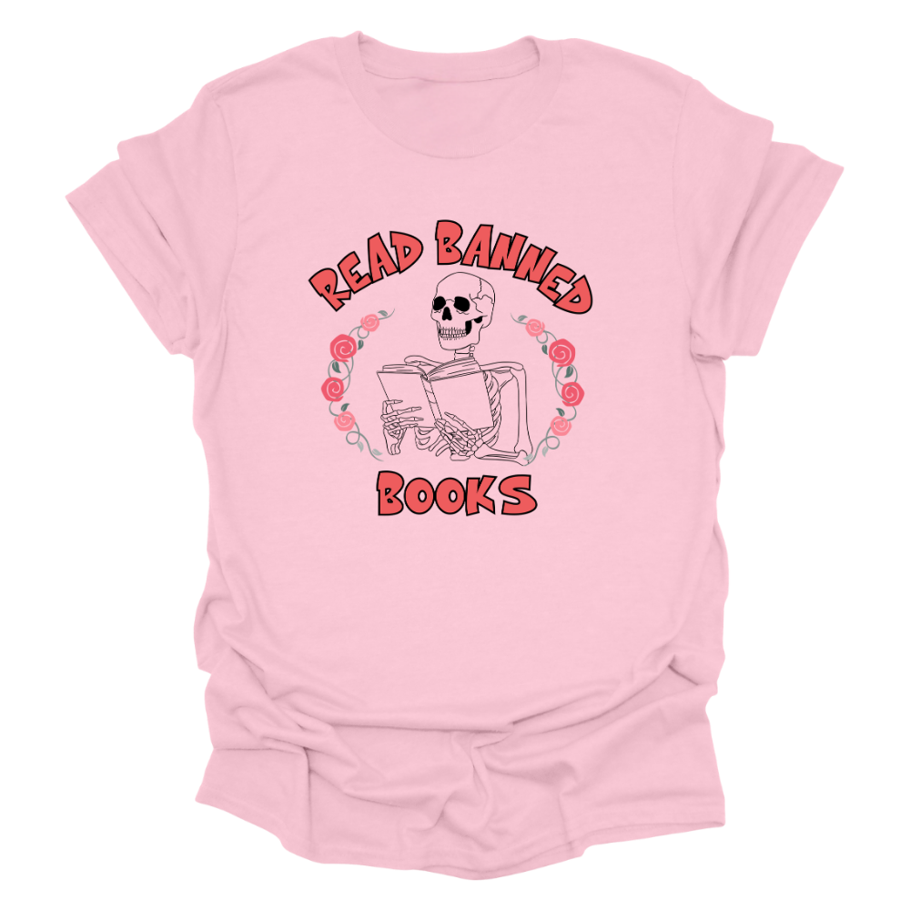 Read Banned Books; Skeleton