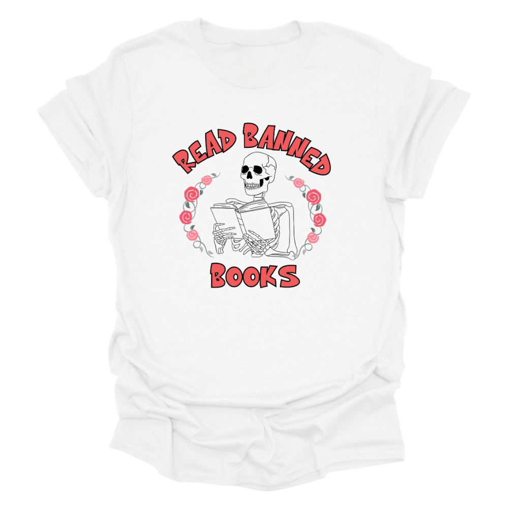 Read Banned Books; Skeleton