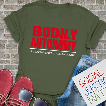 Bodily Autonomy; A Fundamental Right - Soft-Style Unisex T-Shirt