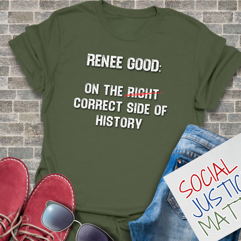 Renee Good: Correct Side of History - Soft-Style Unisex T-Shirt